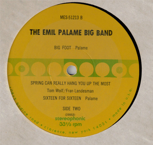 The Emil Palame Big Band - Make Room - LP