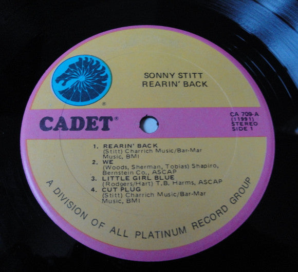 Sonny Stitt - Rearin' Back - LP
