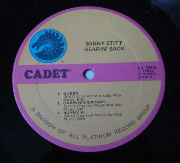 Sonny Stitt - Rearin' Back - LP