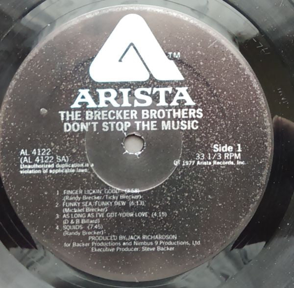 The Brecker Brothers - Don't Stop The Music - LP