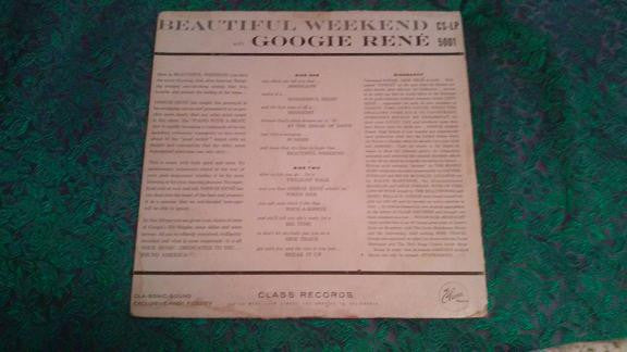 Googie Rene - Beautiful Weekend - LP