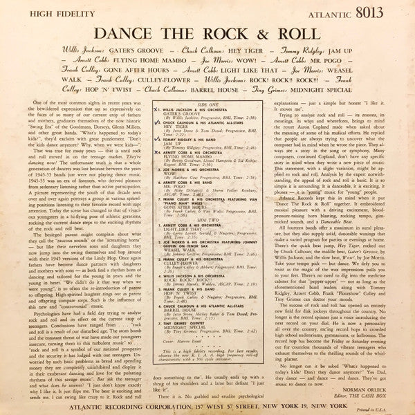 Various - Dance The Rock & Roll - LP