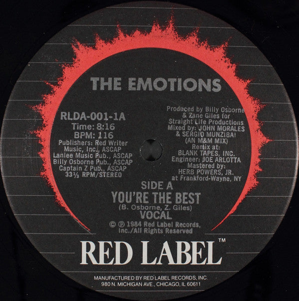 The Emotions - You're The Best - LP