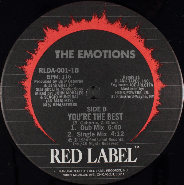 The Emotions - You're The Best - LP