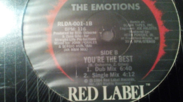 The Emotions - You're The Best - LP