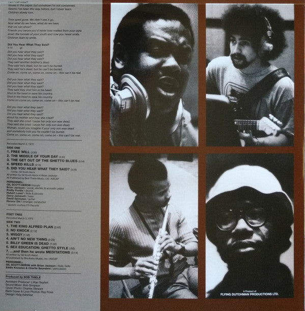 Gil Scott-Heron - Free Will - LP