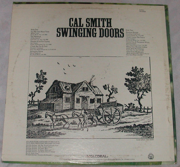 Cal Smith - Swinging Doors - LP