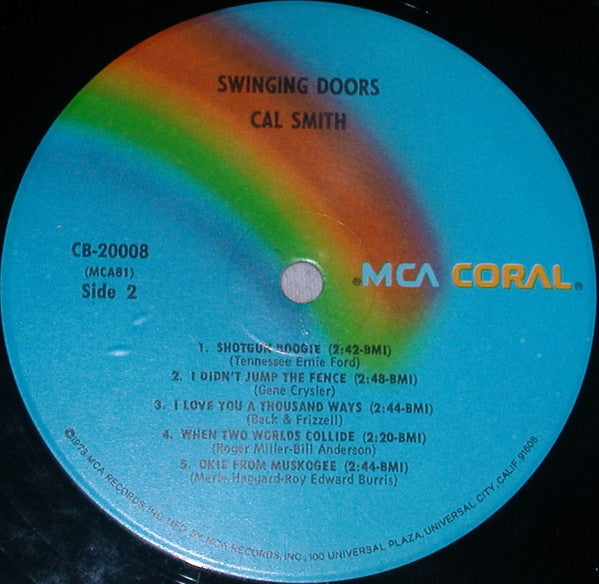 Cal Smith - Swinging Doors - LP