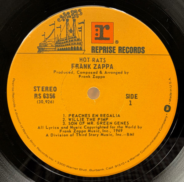Frank Zappa - Hot Rats - LP