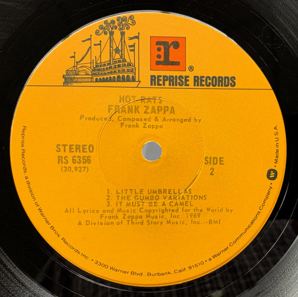 Frank Zappa - Hot Rats - LP
