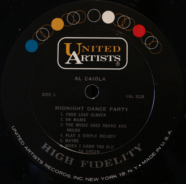 Al Caiola And His Magnificent Seven - Midnight Dance Party - LP