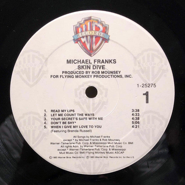 Michael Franks - Skin Dive - LP