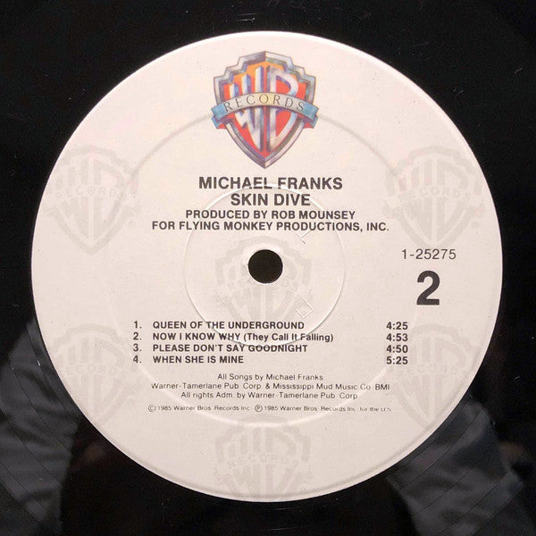 Michael Franks - Skin Dive - LP