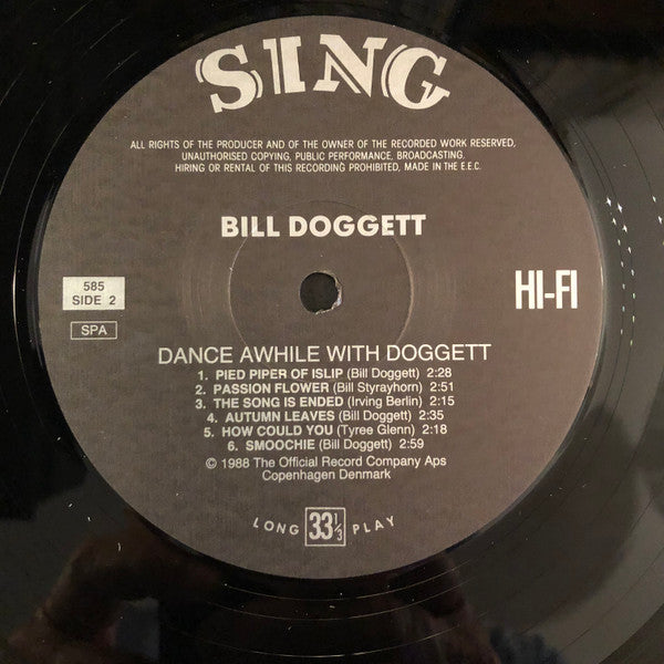 Bill Doggett - Dance Awhile With Doggett - LP