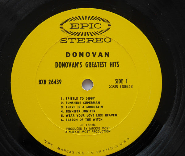 Donovan - Donovan's Greatest Hits - LP