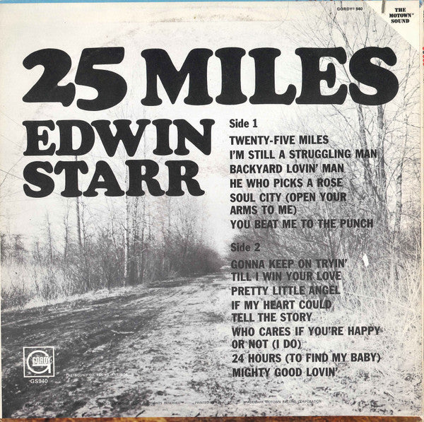 Edwin Starr - 25 Miles - LP