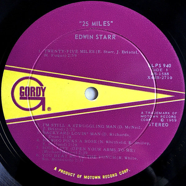 Edwin Starr - 25 Miles - LP