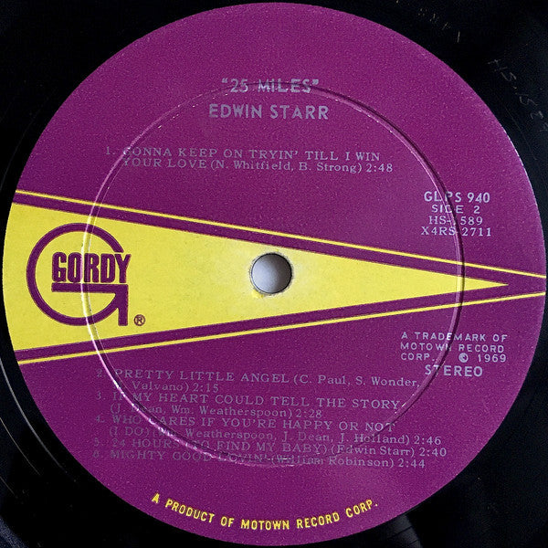 Edwin Starr - 25 Miles - LP