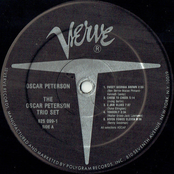 Oscar Peterson, Barney Kessel ∙ Herb Ellis ∙ Ray Brown - The Oscar Peterson Trio Set - LP