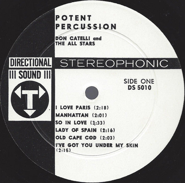 Don Catelli And The All Stars - Potent Percussion - LP