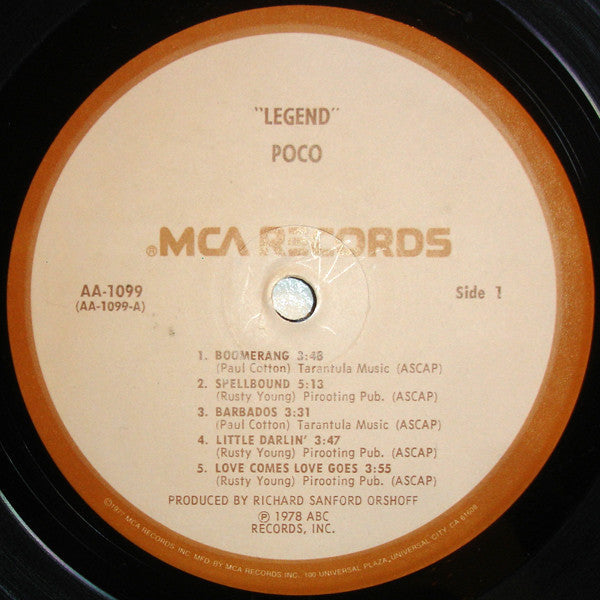 Poco  - Legend - LP