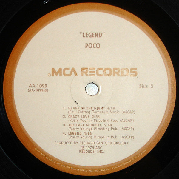Poco  - Legend - LP