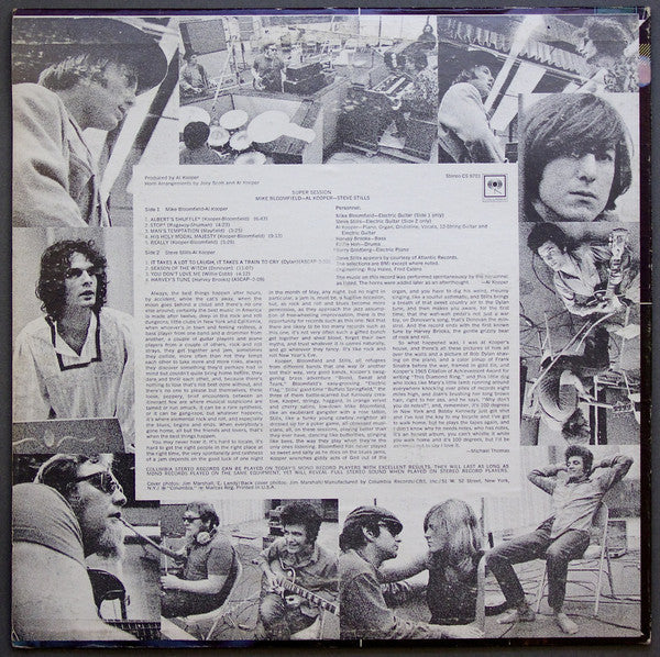 Mike Bloomfield / Al Kooper / Stephen Stills - Super Session - LP