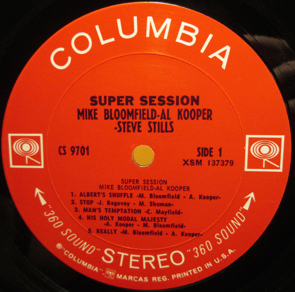 Mike Bloomfield / Al Kooper / Stephen Stills - Super Session - LP