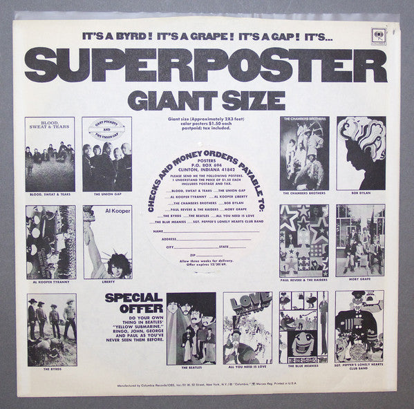 Mike Bloomfield / Al Kooper / Stephen Stills - Super Session - LP