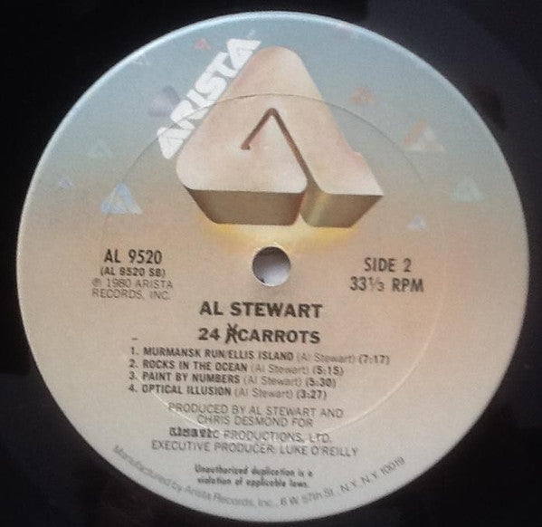 Al Stewart And Shot In The Dark  - 24 Carrots - LP