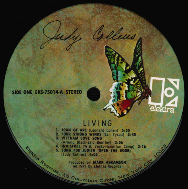 Judy Collins - Living - LP