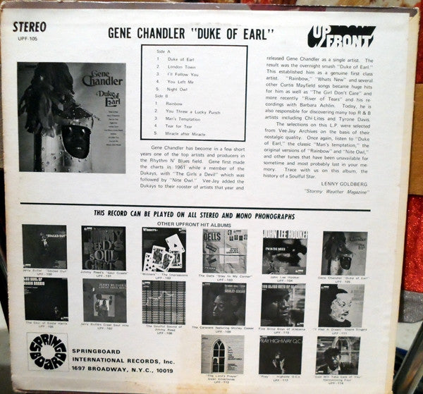 Gene Chandler - Duke Of Earl - LP