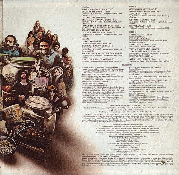 Jerry Butler - The Spice Of Life - LP