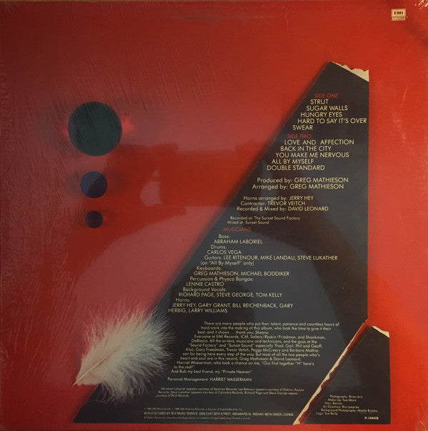 Sheena Easton - A Private Heaven - LP