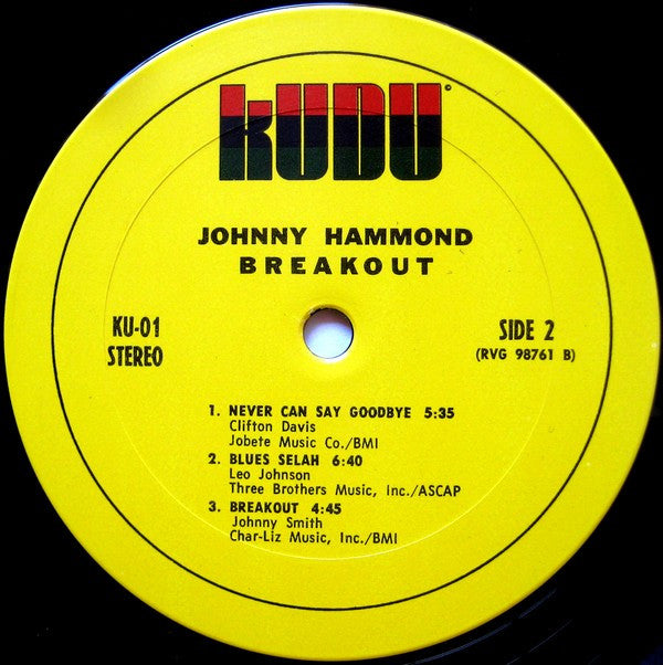 Johnny Hammond - Breakout - LP