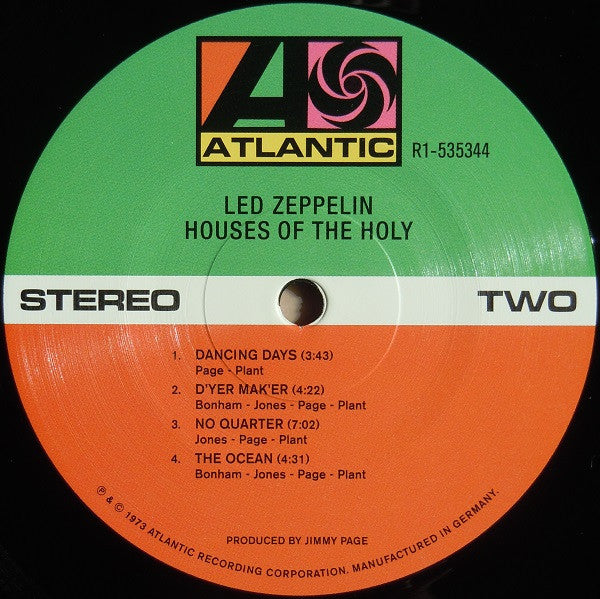 Led Zeppelin - Houses Of The Holy - LP