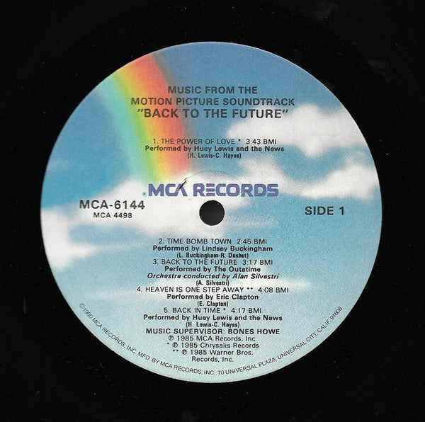 Various - Back To The Future (Music From The Motion Picture Soundtrack) - LP