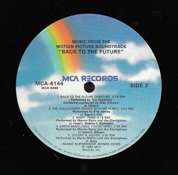 Various - Back To The Future (Music From The Motion Picture Soundtrack) - LP