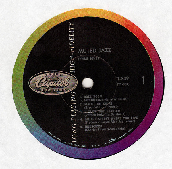 Jonah Jones - Muted Jazz - LP