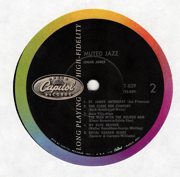 Jonah Jones - Muted Jazz - LP