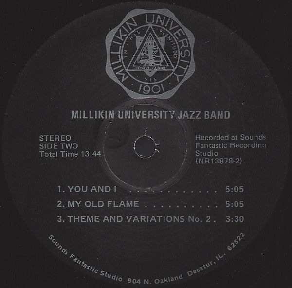 Millikin University Jazz Band - Plays Holman - LP