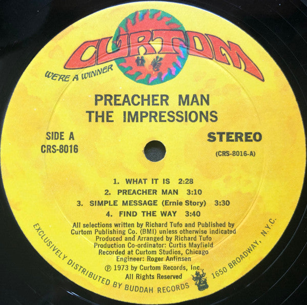 Impressions* - Preacher Man - LP
