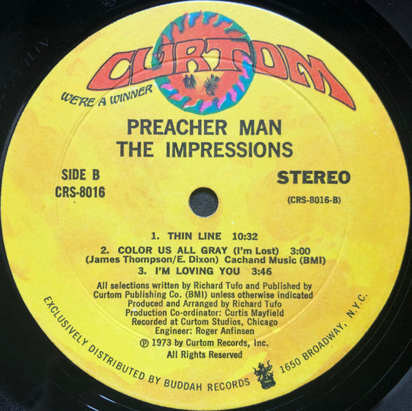 Impressions* - Preacher Man - LP