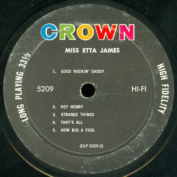 Etta James - Miss Etta James - LP