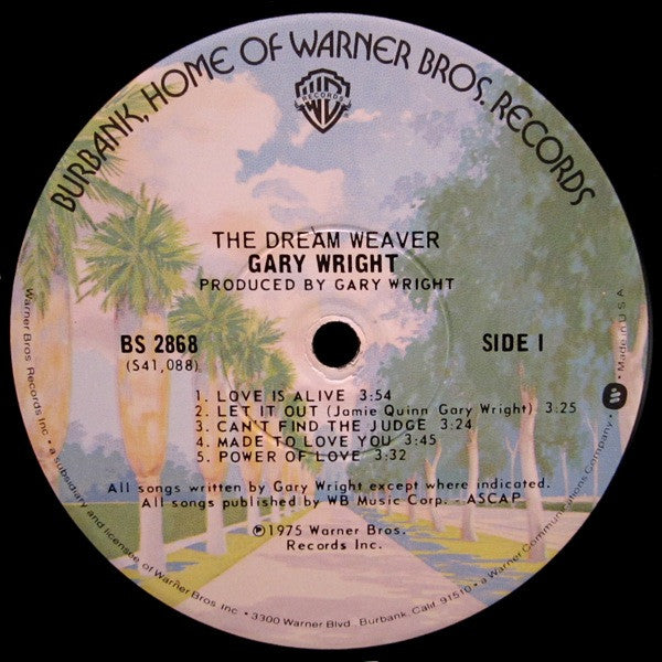 Gary Wright - The Dream Weaver - LP