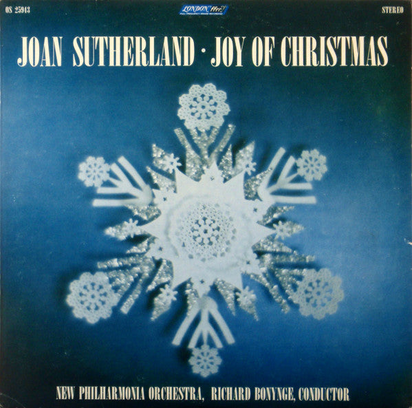 Joan Sutherland, New Philharmonia Orchestra Conducted By Richard Bonynge - Joy Of Christmas - LP