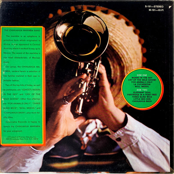 The Chihuahua Marimba Band - Cry Of The Wild Goose - LP