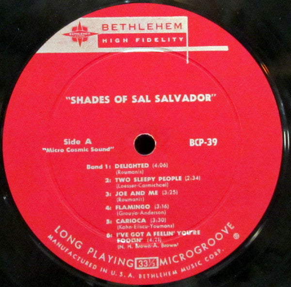 Sal Salvador - Shades Of Sal Salvador - LP