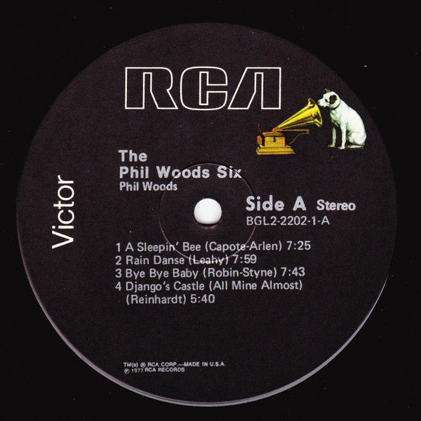 The Phil Woods Six - Live From The Showboat - LP