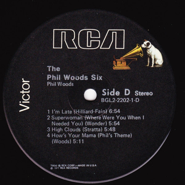 The Phil Woods Six - Live From The Showboat - LP